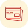 Icon of a credit card.